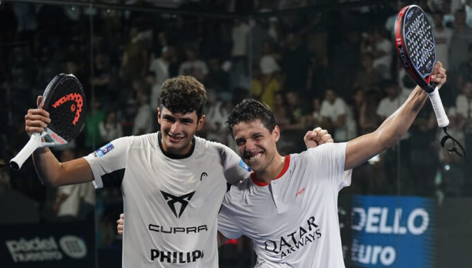 Agustín Tapia y Arturo Coello campeones del Italy Major Premier Padel Agustin Tapia y Arturo Coello campeones en Roma