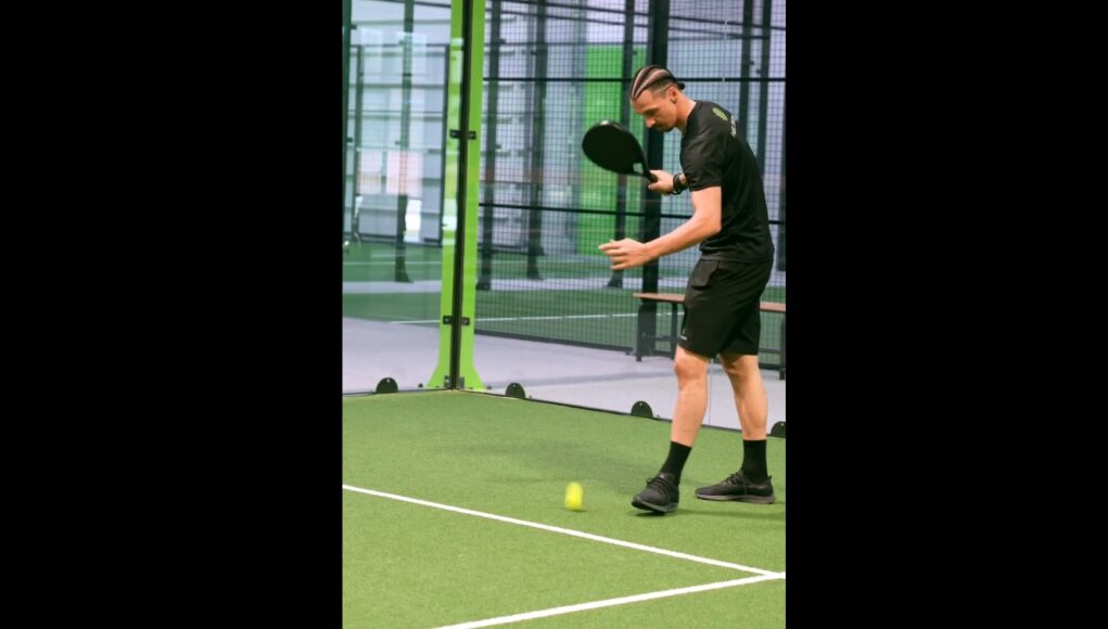 zlatan Zlatan Ibrahimović desbloquea el modo bestia en pádel