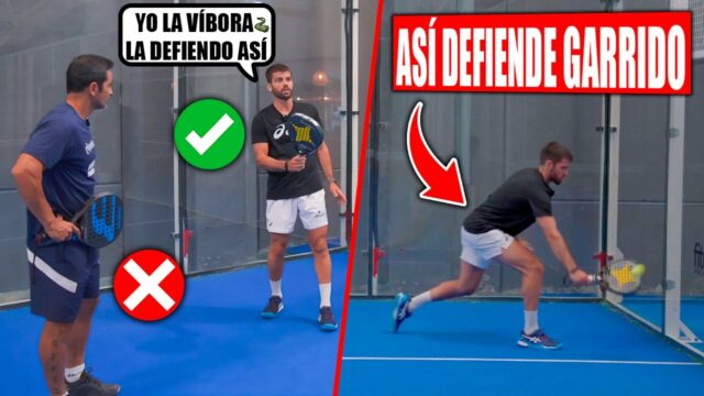Consejos para defender la víbora en pádel