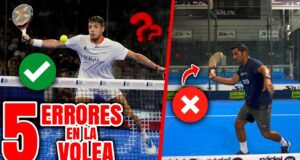 errores en la volea de derecha