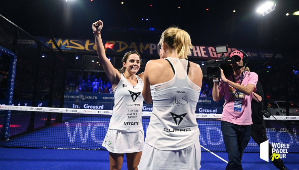 Título con sabor de nº1 para Ariana Sánchez y Paula Josemaría en Ámsterdam