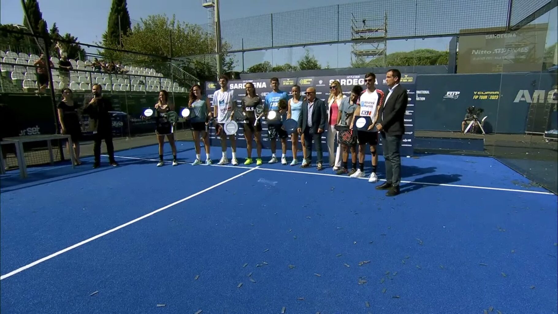 Yanguas-Chingotto y Llaguno-Sainz son los campeones del FIP Platinum Sardegna