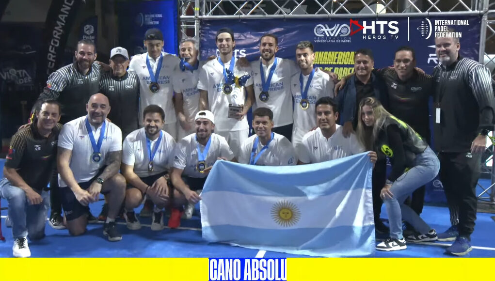 argentinacampeona Argentina se proclama campeona del Panamericano Absoluto de Padel en categoría masculina