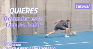 Cómo defender el rincón de la pista en pádel