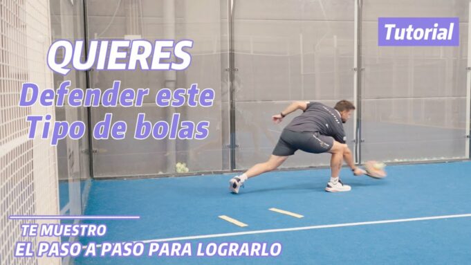 Cómo defender el rincón de la pista en pádel Cómo defender el rincón de la pista en pádel