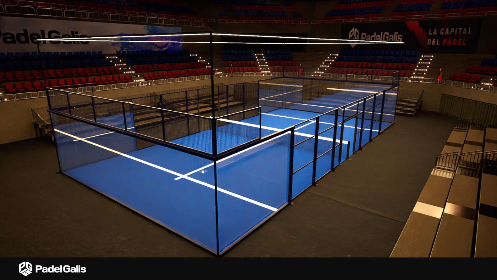 Padel Galis lanza la nueva pista diseñada junto a la Asociación de Jugadores Profesionales de Pádel (PPA)