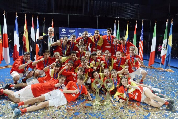España hace pleno en el Mundial de Pádel de Menores