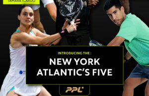 Fede Chingotto, Virginia Riera, Tamara Icardo, Juan Martín Díaz y Lucas Campagnolo firman por los New York Atlantics Federico Chingotto, Virginia Riera, Tamara Icardo, Juan Martín Díaz y Lucas Campagnolo firman por los New York Atlantics