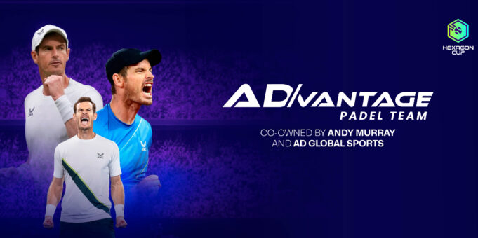 El cuarto equipo confirmado para la Hexagon Cup: Team AD/vantage, presidido por Andy Murray