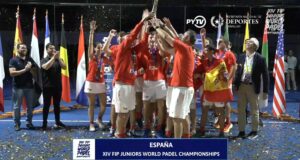 España hace doblete en el Mundial de Pádel de Menores por equipos