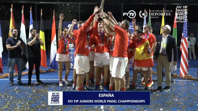 España hace doblete en el Mundial de Pádel de Menores por equipos