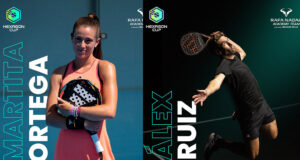 Martita Ortega y Álex Ruiz se unen a la Hexagon Cup como jugadores franquicia del equipo Rafa Nadal Academy powered by Richard Mille 