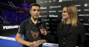 Fernando Belasteguín: "Estoy un poco triste porque en los últimos dos días me han vuelto las sensaciones en el codo"