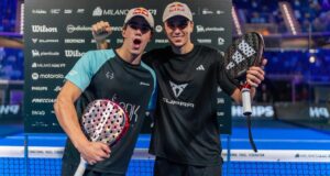 Mensaje de Lebrón a los jóvenes jugadores de pádel: "Cultivar entusiasmo y determinación para convertirse en campeones"