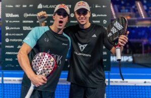 Mensaje de Lebrón a los jóvenes jugadores de pádel: "Cultivar entusiasmo y determinación para convertirse en campeones"