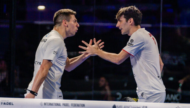 Los Superpibes acaban con la racha triunfal de Tapia y Coello en Premier Padel Manual del buen compañero de pádel