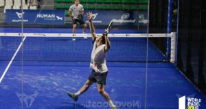 peloteo en pádel