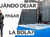 Cuándo dejar pasar la pelota en pádel