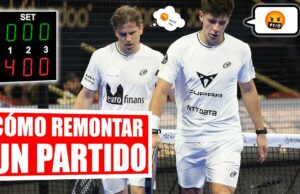 Estrategias para remontar un partido de pádel Estrategias para remontar un partido de pádel