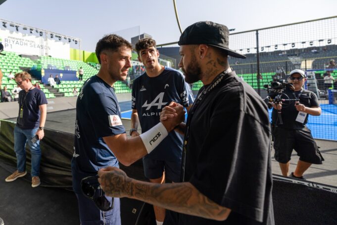 Neymar presente en el Riyadh Season Premier Padel P1