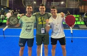 Tino Libaak y Leo Augsburger se despiden del Riyadh Season P1 en la fase previa Tino Libaak y Leo Augsburger se despiden del Riyadh Season P1 en la fase previa