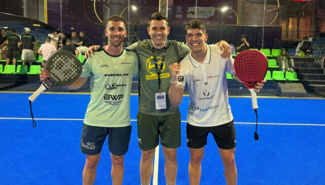 Tino Libaak y Leo Augsburger se despiden del Riyadh Season P1 en la fase previa Tino Libaak y Leo Augsburger se despiden del Riyadh Season P1 en la fase previa