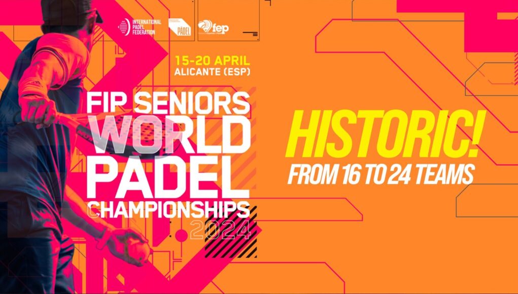 FIP Seniors World Padel Championship 2024_ 2 El Campeonato Del Mundo De Veteranos pasa de 16 a 24 equipos