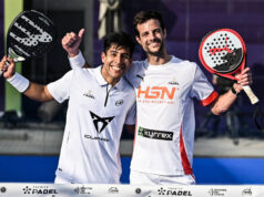 Fede Chingotto y Momo González debutan con victoria Fede Chingotto y Momo González también se separan