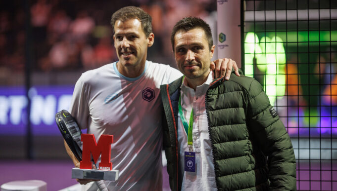 Juan Martín Díaz recibe el Marca Leyenda