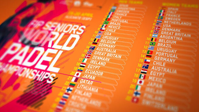 FIP Seniors World Padel Championships 2024 contará con 52 equipos nacionales FIP Seniors World Padel Championships