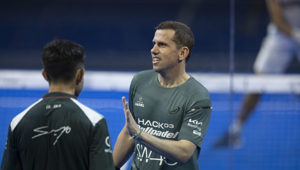 GH21NbnXoAAsLuY Paquito Navarro y Sanyo Gutiérrez se cruzarán con Agustín Tapia y Arturo Coello en las semifinales del Qatar Major