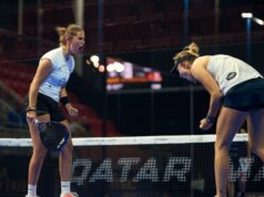 Ksenia Sharifova y Esther Carnicero se ganan el pase a los cuartos de final del Qatar Major Premier Padel Ksenia Sharifova y Esther Carnicero se ganan el pase a los cuartos de final del Qatar Major Premier Padel