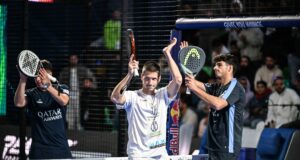Oria se retira por lesión y Tapia y Coello pasan a la final en Riad