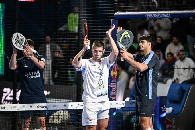 Oria se retira por lesión y Tapia y Coello pasan a la final en Riad Oria se retira por lesión y Tapia y Coello pasan a la final en Riad