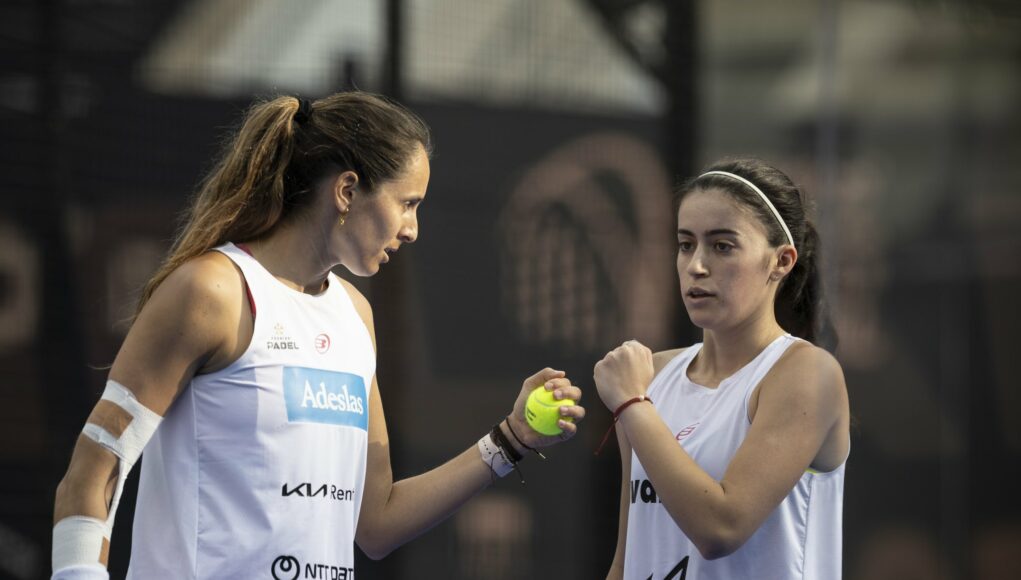 Claudia Fernández y Gemma Triay alcanzan la final en su primer torneo juntas