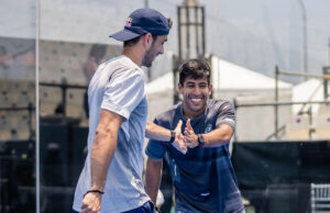 Primera victoria de Alejandro Galán y Fede Chingotto Primera victoria de Alejandro Galán y Fede Chingotto