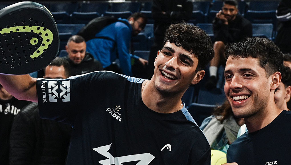 Tapia y Coello a la final en Qatar por la vía rápida