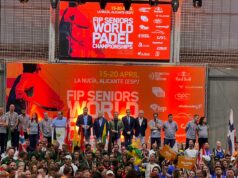 Luigi Carraro: «Gracias a vosotros el pádel se ha convertido en uno de los deportes más importantes del mundo» FIP Seniors World Padel Championships