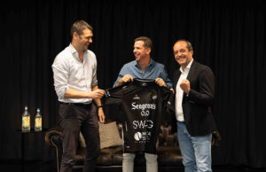 Seagram’s 0’0% ficha a Paquito Navarro Seagram's 0'0% ficha a Paquito Navarro
