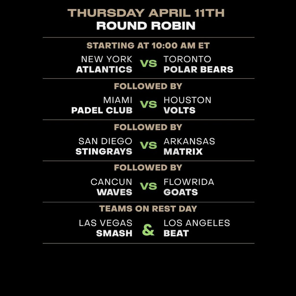 Horarios del PPL Miami Event 2