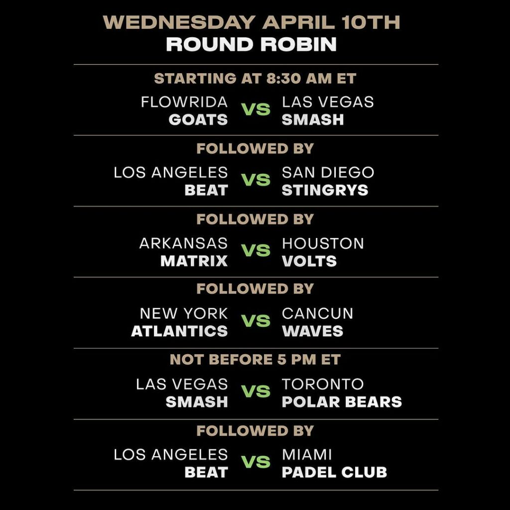 Horarios del PPL Miami Event 2