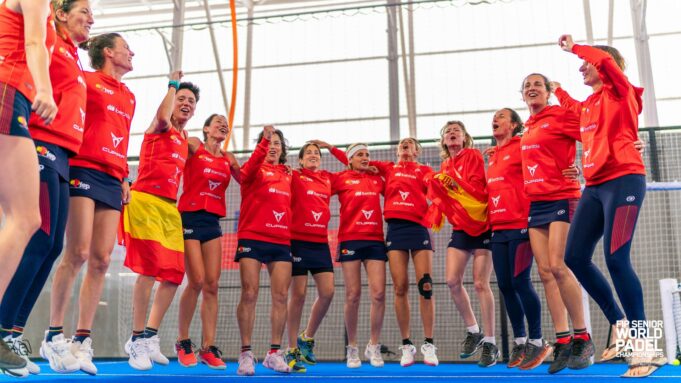 La selección femenina de España se proclama campeona del Mundial de Pádel de Veteranos La selección femenina de España se proclama campeona del Mundial de Pádel de Veteranos