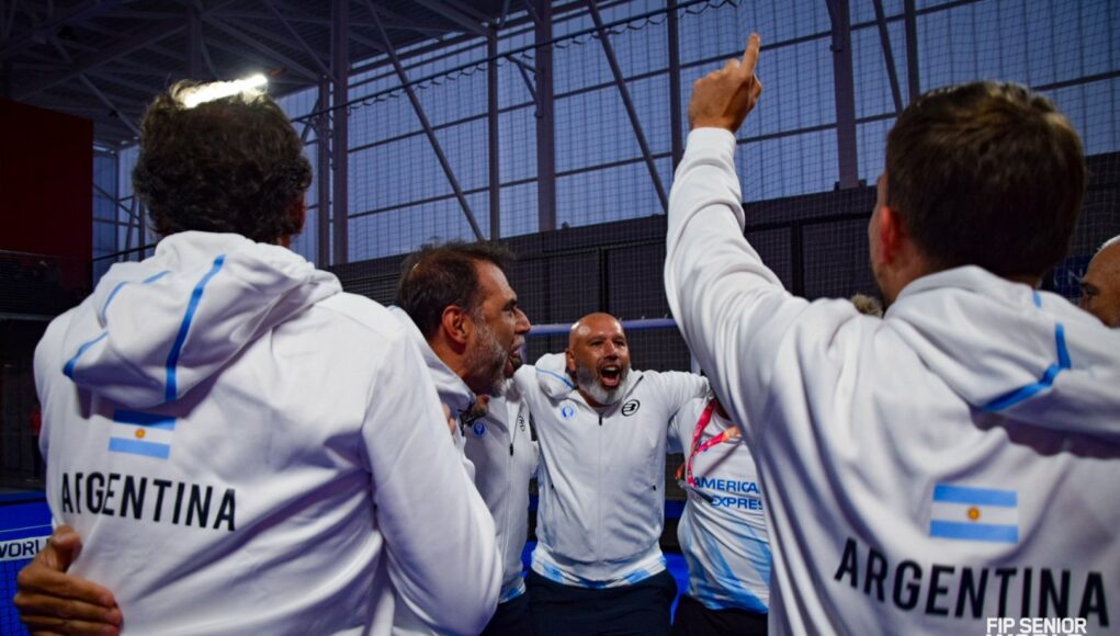 GLoUAbzXcAAHLqi Argentina se proclama campeona del Mundial de Pádel de Veteranos en categoría masculina