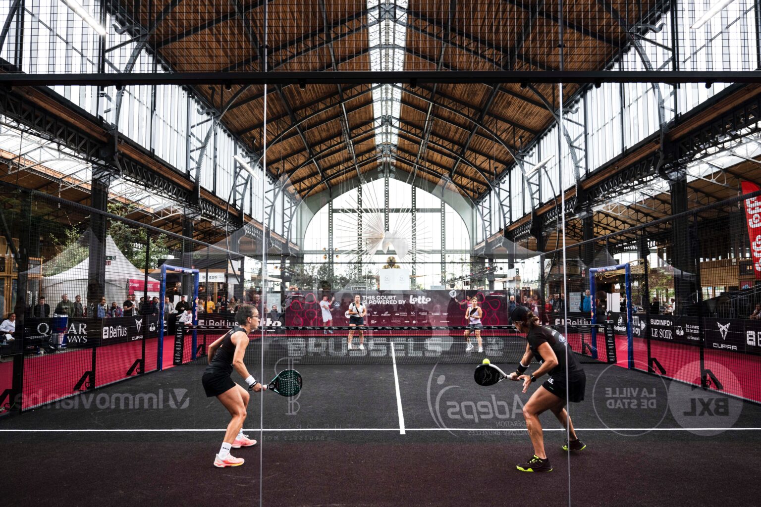 Resultados de la jornada matinal de los octavos de final femeninos del Brussels Premier Padel P2