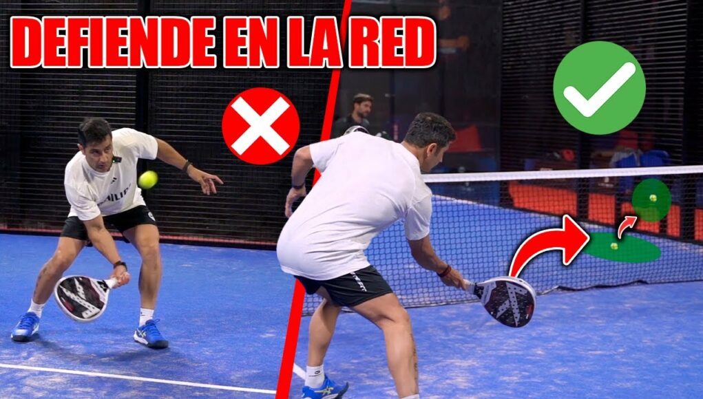 Cómo mejorar la volea y defender cuando estamos cerca de la red