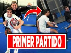Primer partido de entrenamiento de Paquito Navarro y Juan Lebrón Partido de entrenamiento de Paquito Navarro y Juan Lebrón