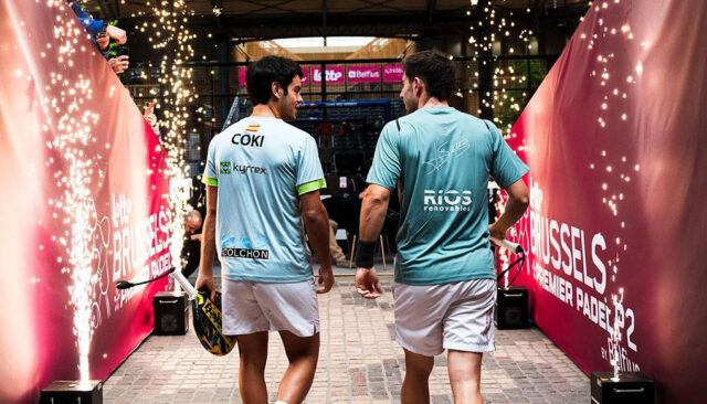 Coki Nieto y Jon Sanz despiden de Bruselas a Paquito Navarro y Juan Lebrón Coki Nieto y Jon Sanz despiden de Bruselas a Paquito Navarro y Juan Lebrón