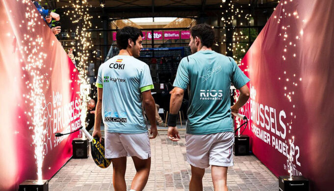 Coki Nieto y Jon Sanz despiden de Bruselas a Paquito Navarro y Juan Lebrón Coki Nieto y Jon Sanz despiden de Bruselas a Paquito Navarro y Juan Lebrón
