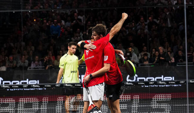 Épica remontada de Javi Garrido y Mike Yanguas ante los Superpibes en los cuartos de Bruselas Los Superpibes caen en Bruselas ante Javi Garrido y Mike Yanguas