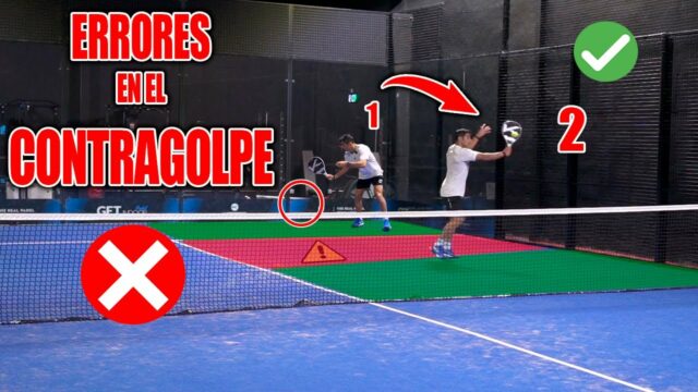 Cómo contragolpear en el pádel